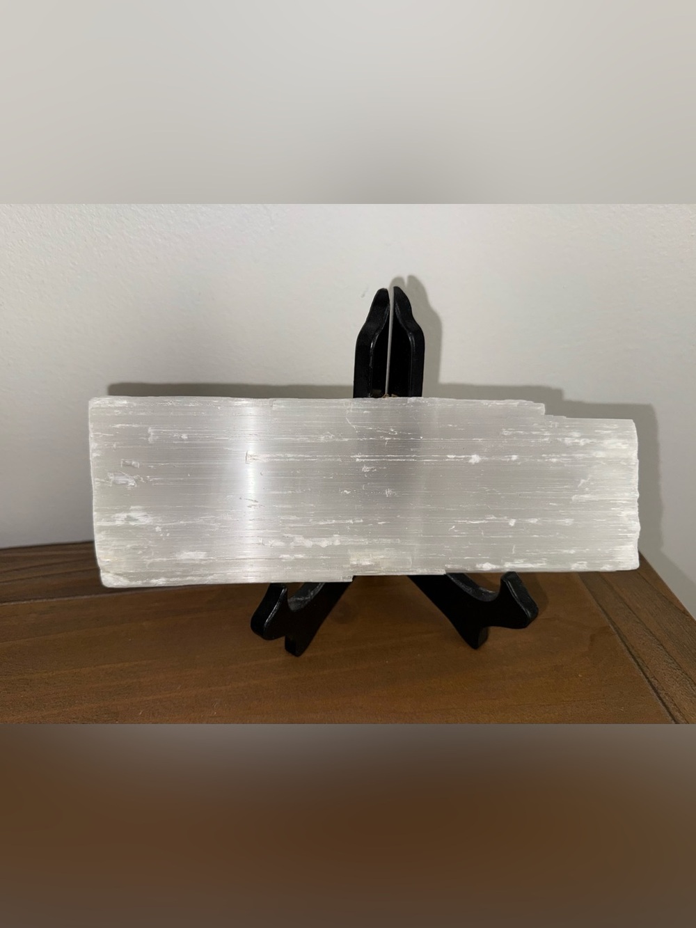 Selenite Charging Plate - Translucent White Crystal